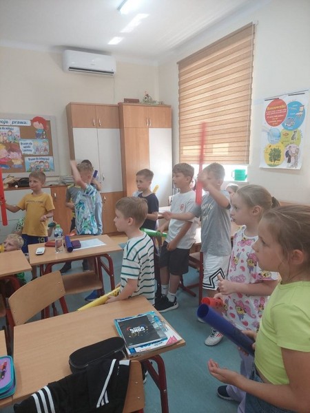 Zajęcia umuzykalniające w klasie 2