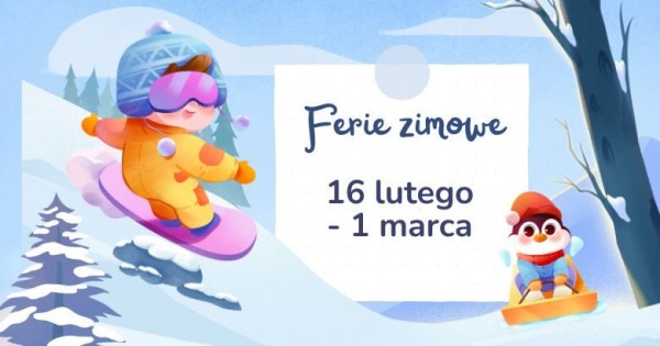 BEZPIECZNE FERIE ZIMOWE