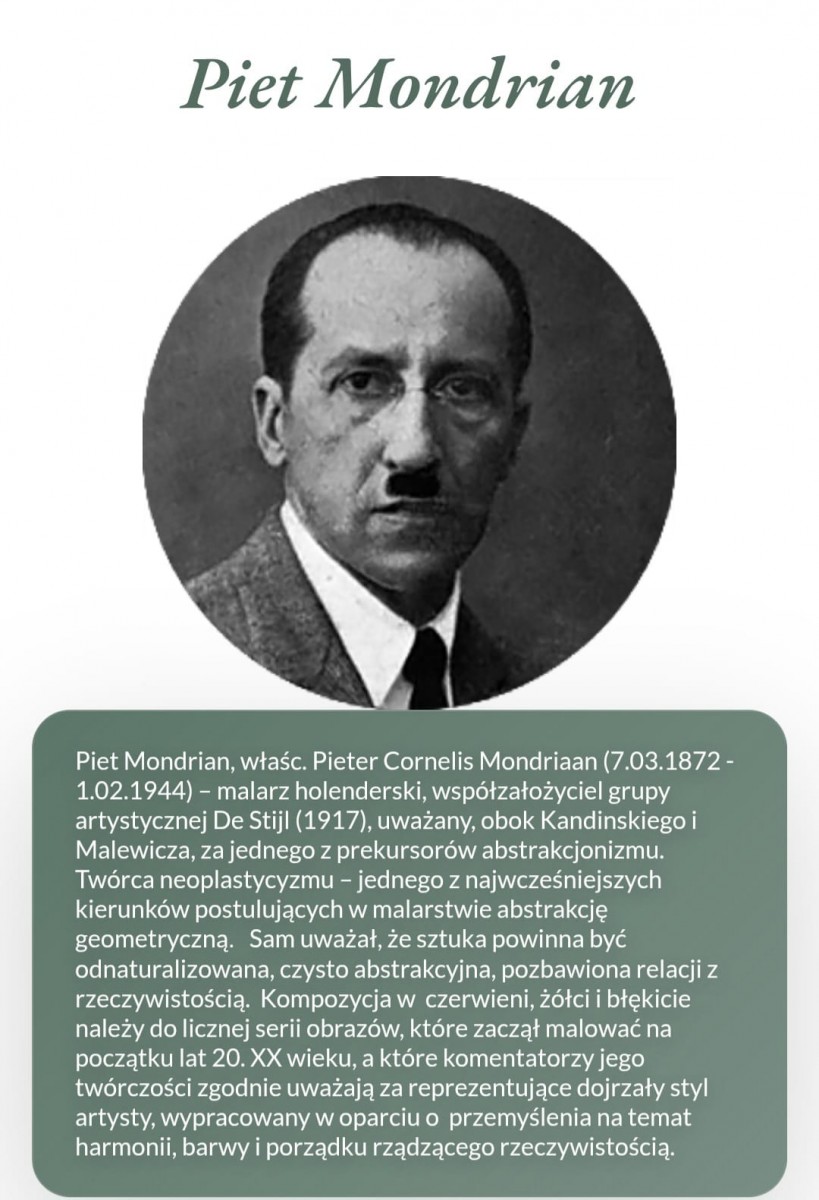 Czwartoklasiści zainspirowani sztuką.
