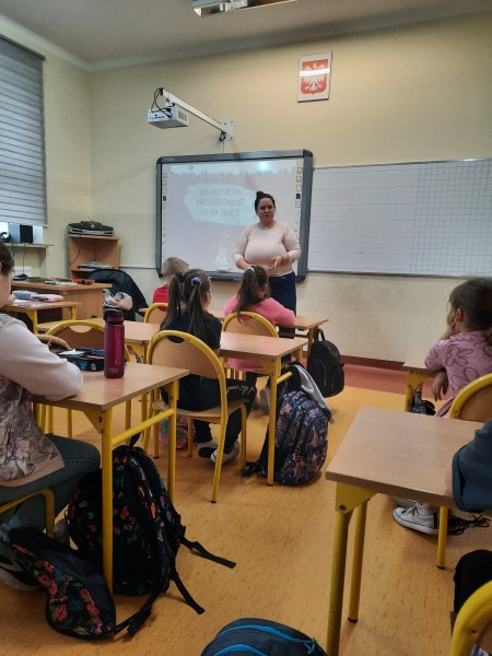 Zajęcia edukacyjne z pracownikiem Wielkopolskiego Parku Narodowego