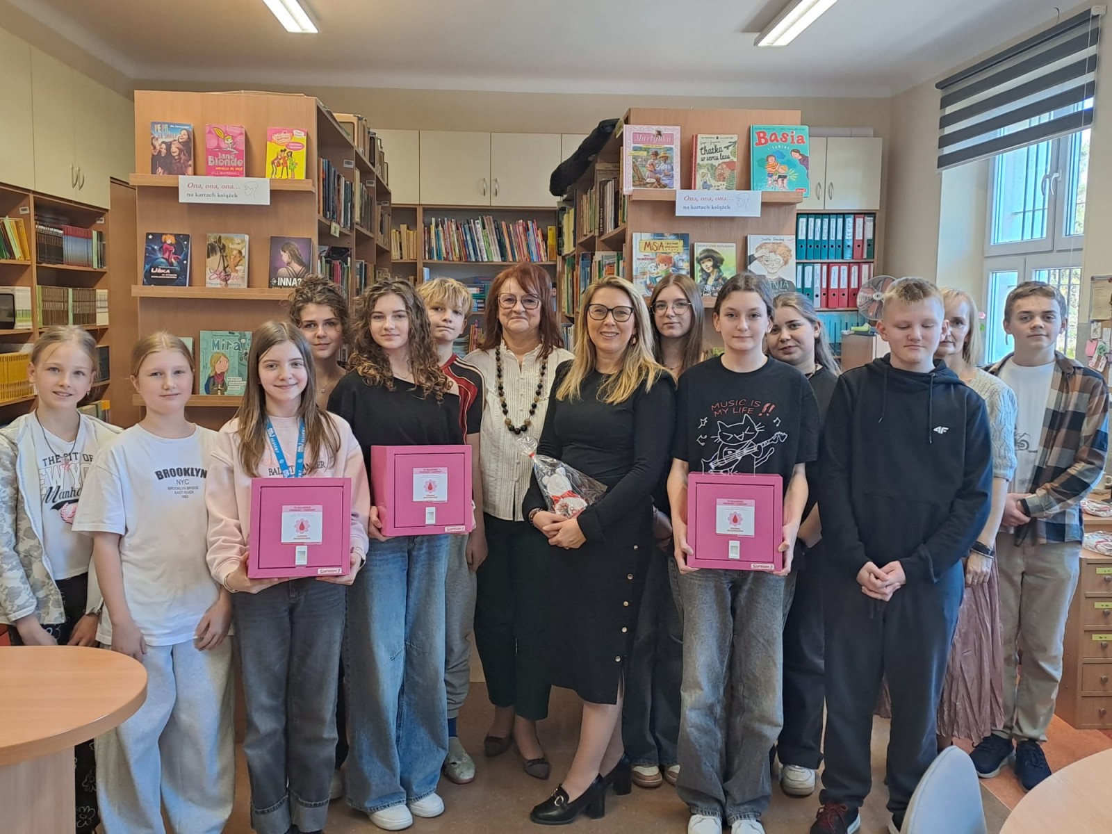 Spotkanie z panią posłanką Barbarą Oliwiecką