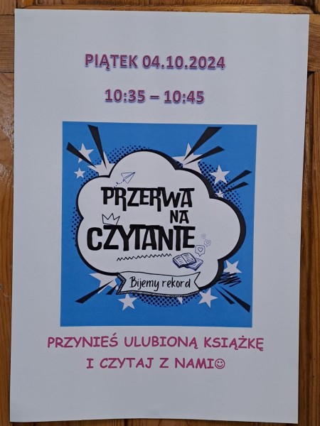 Przerwa na czytanie