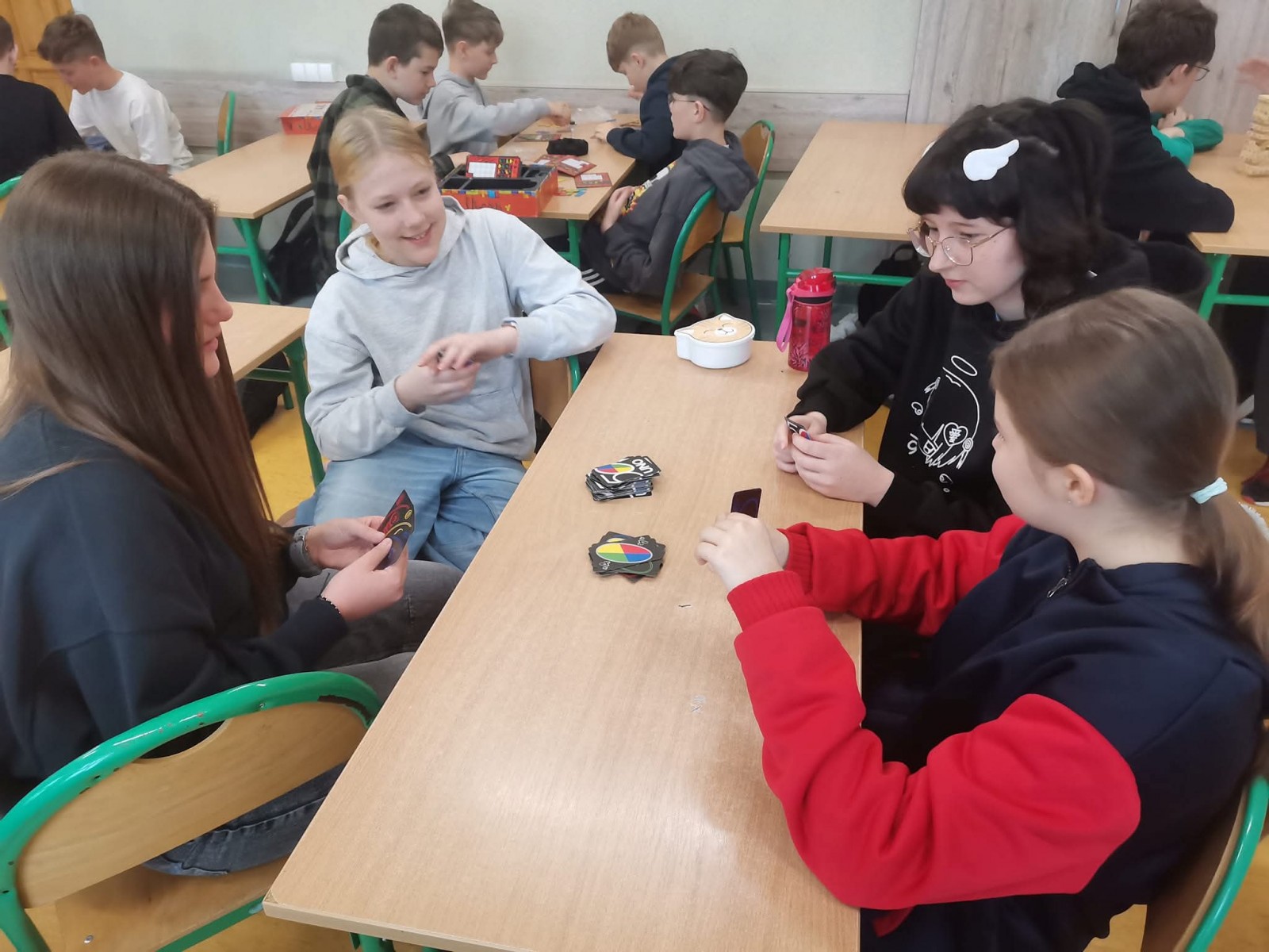 Zajęcia w klasie 6 w formie różnego rodzaju gier