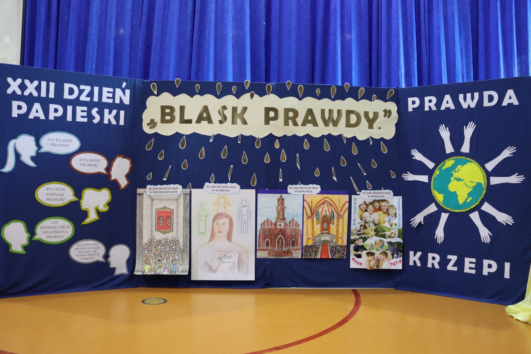 XXII Dzień Papieski obchodzony był w Polsce pod hasłem „Blask Prawdy”.  