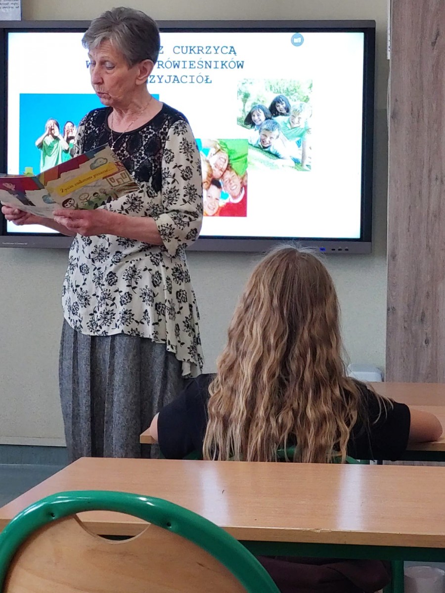 Spotkania z p. Elżbietą Dębską