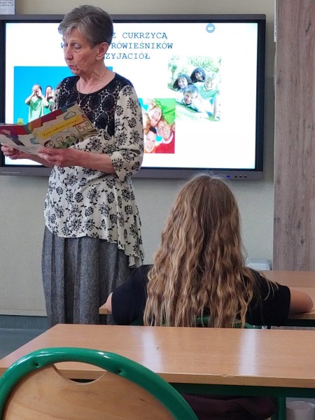 Spotkania z p. Elżbietą Dębską